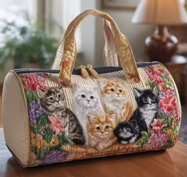 Alice | Weiche handgefertigte Reisetasche – Bild 1