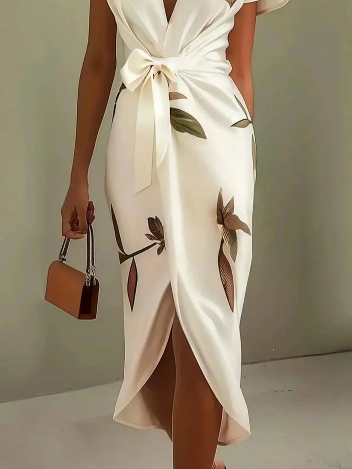 Alina – Schimmerndes Midikleid – Bild 3
