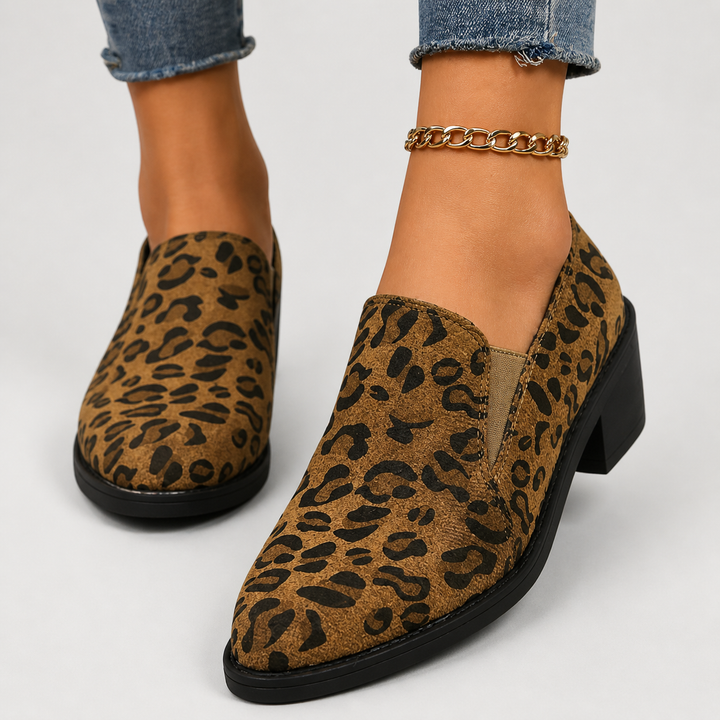 Angelique – Loafer im Leo-Look – Bild 1