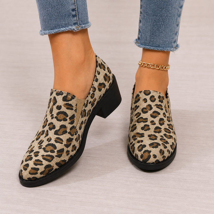 Angelique – Loafer im Leo-Look – Bild 4