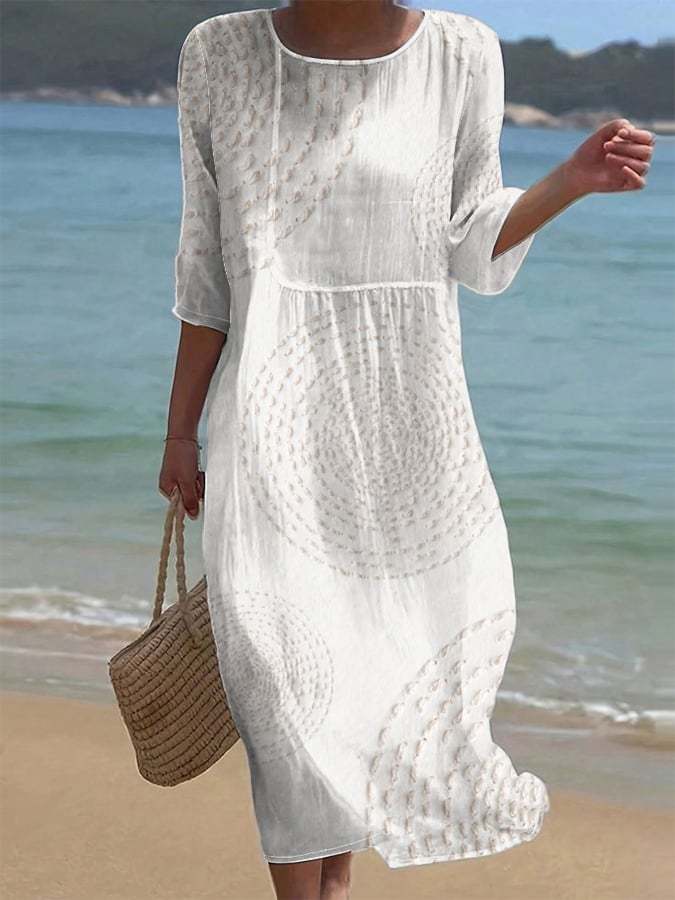Tessa – Besticktes Strandkleid – Bild 1