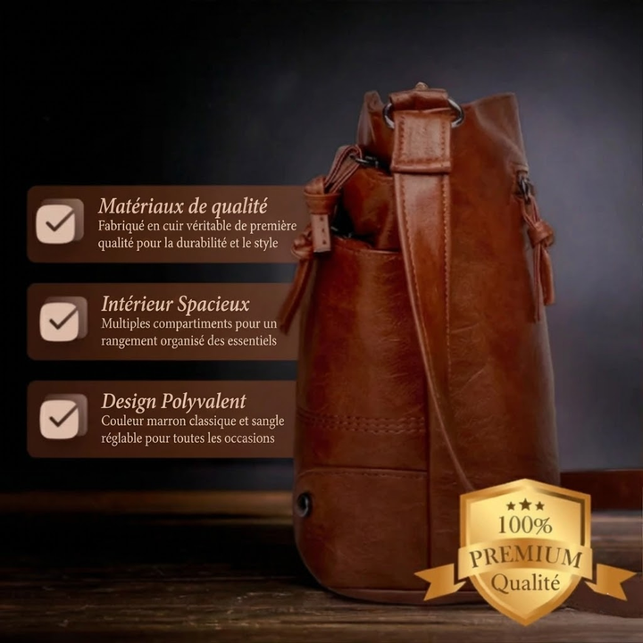 Imke – Klassische Schultertasche – Bild 4