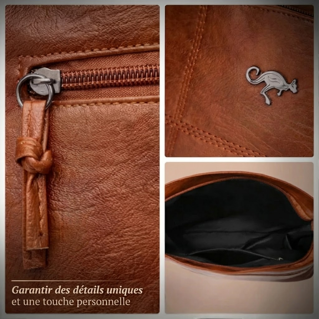 Imke – Klassische Schultertasche – Bild 6