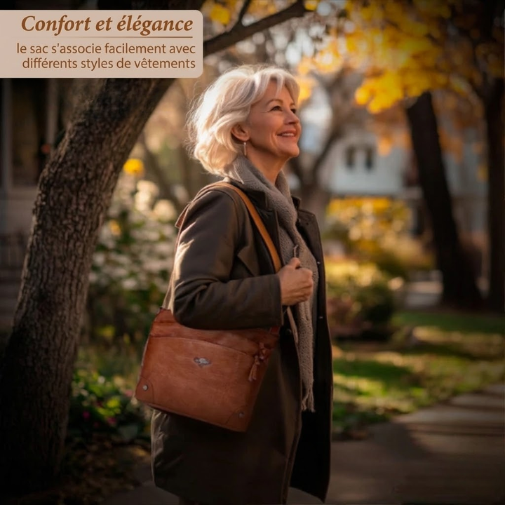 Imke – Klassische Schultertasche – Bild 7