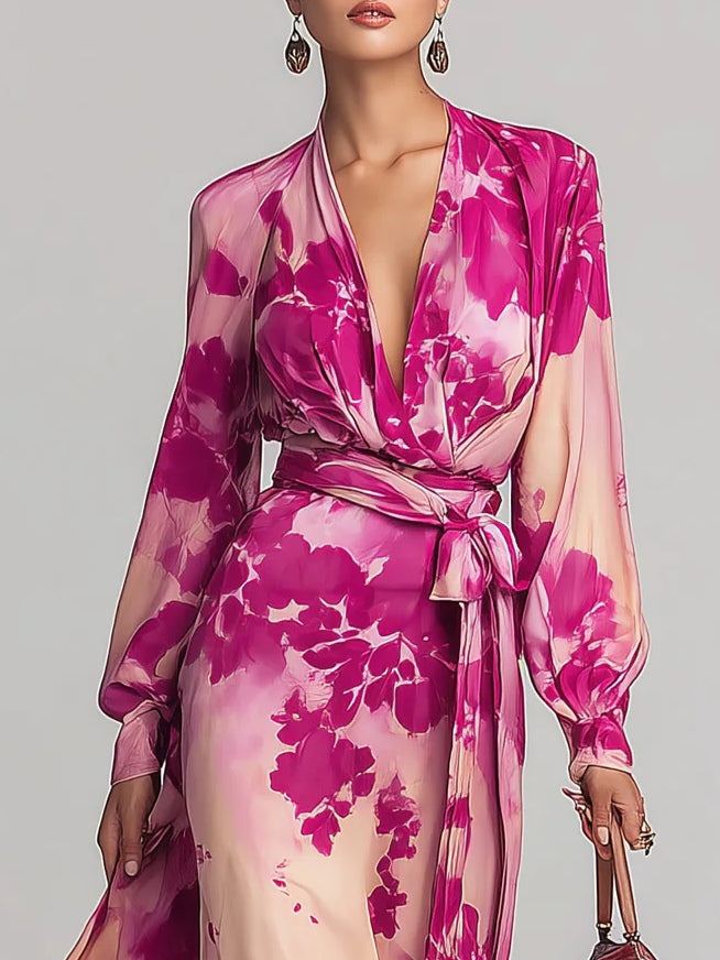 Annika – Maxikleid mit Gürtel – Bild 3
