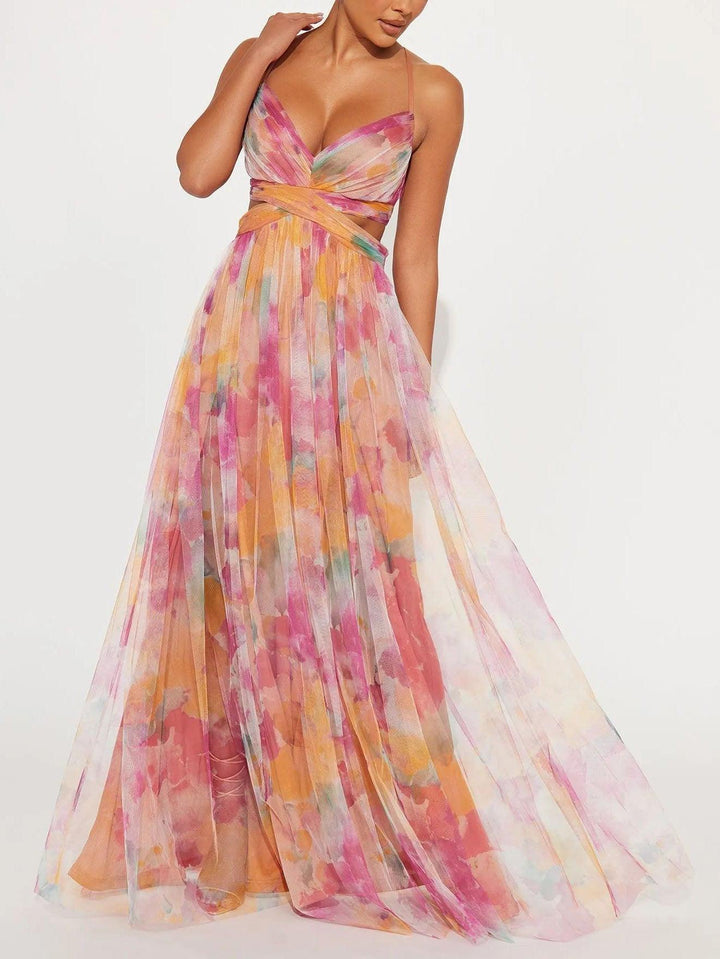 Antonia – Farbenfrohes Maxikleid – Bild 2