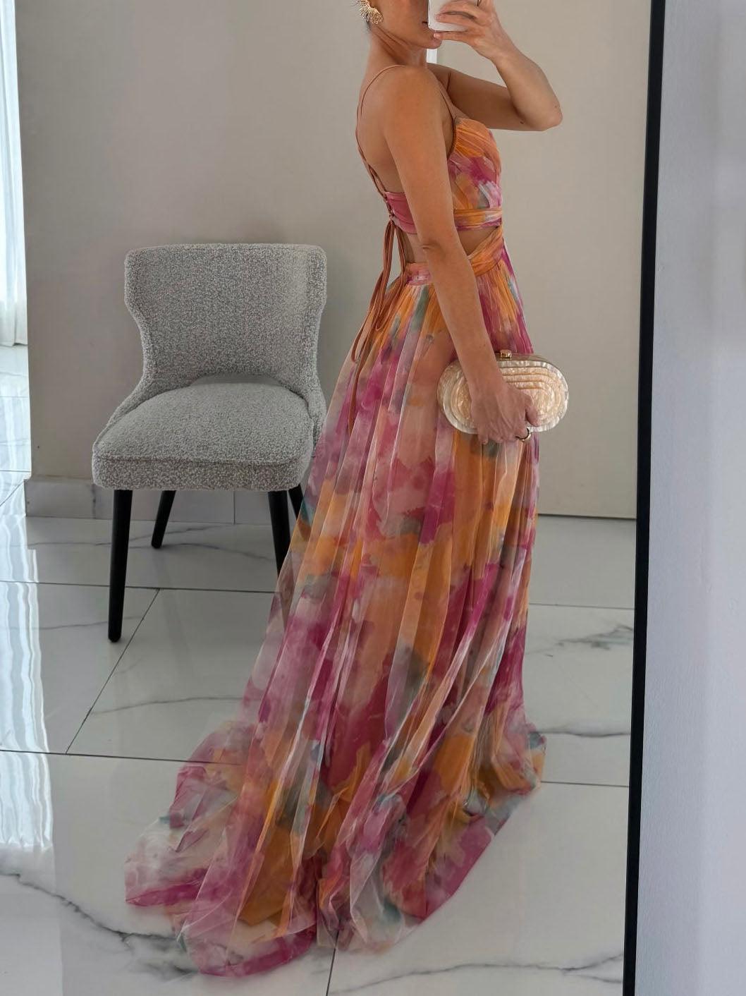Antonia – Farbenfrohes Maxikleid – Bild 5