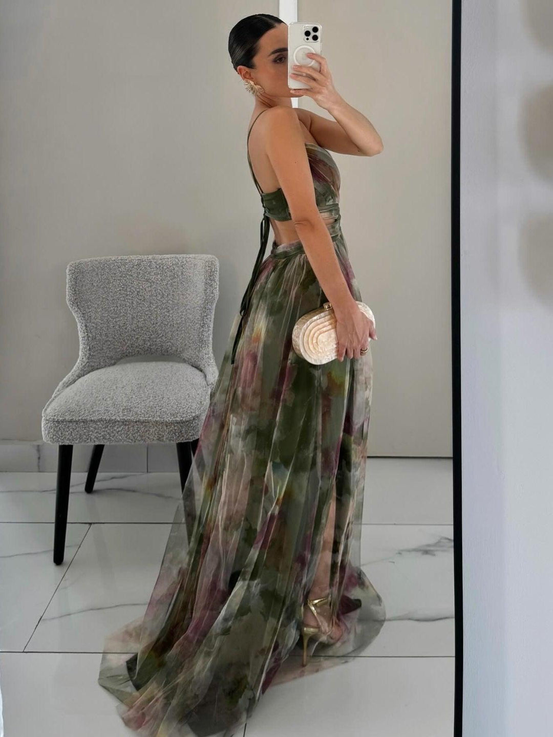 Antonia – Farbenfrohes Maxikleid – Bild 7