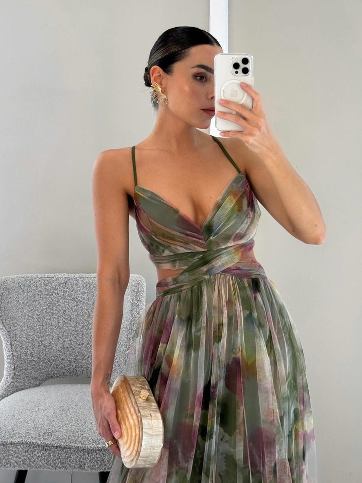 Antonia – Farbenfrohes Maxikleid – Bild 8