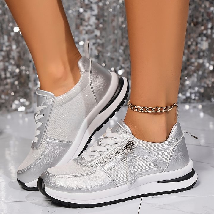Ashlyn – Glänzende Komfort-Sneaker – Bild 4