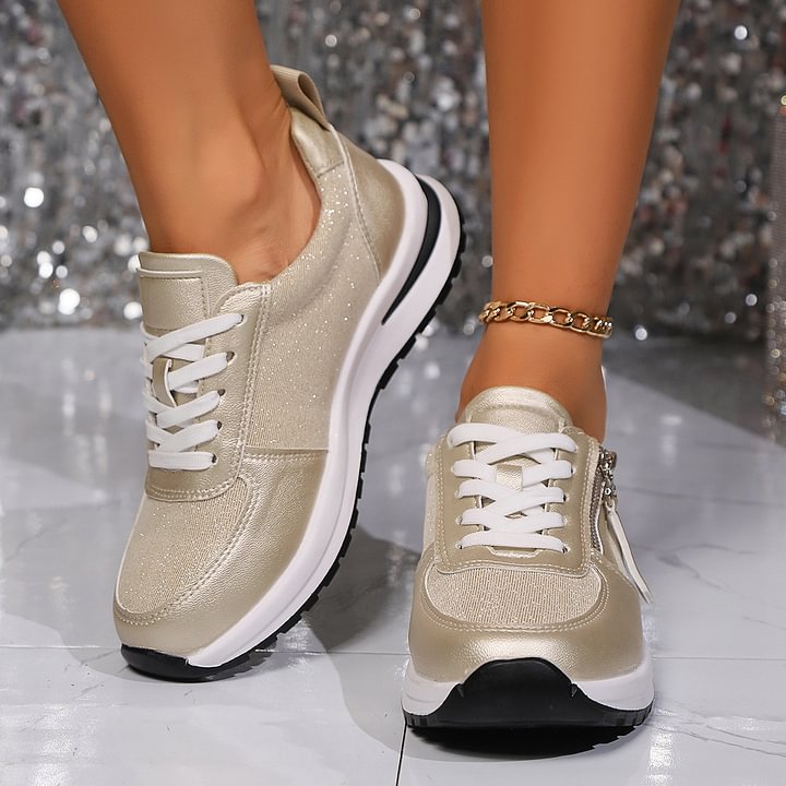 Ashlyn – Glänzende Komfort-Sneaker – Bild 5