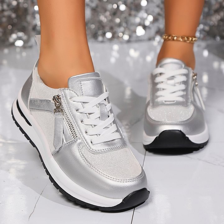 Ashlyn – Glänzende Komfort-Sneaker – Bild 6