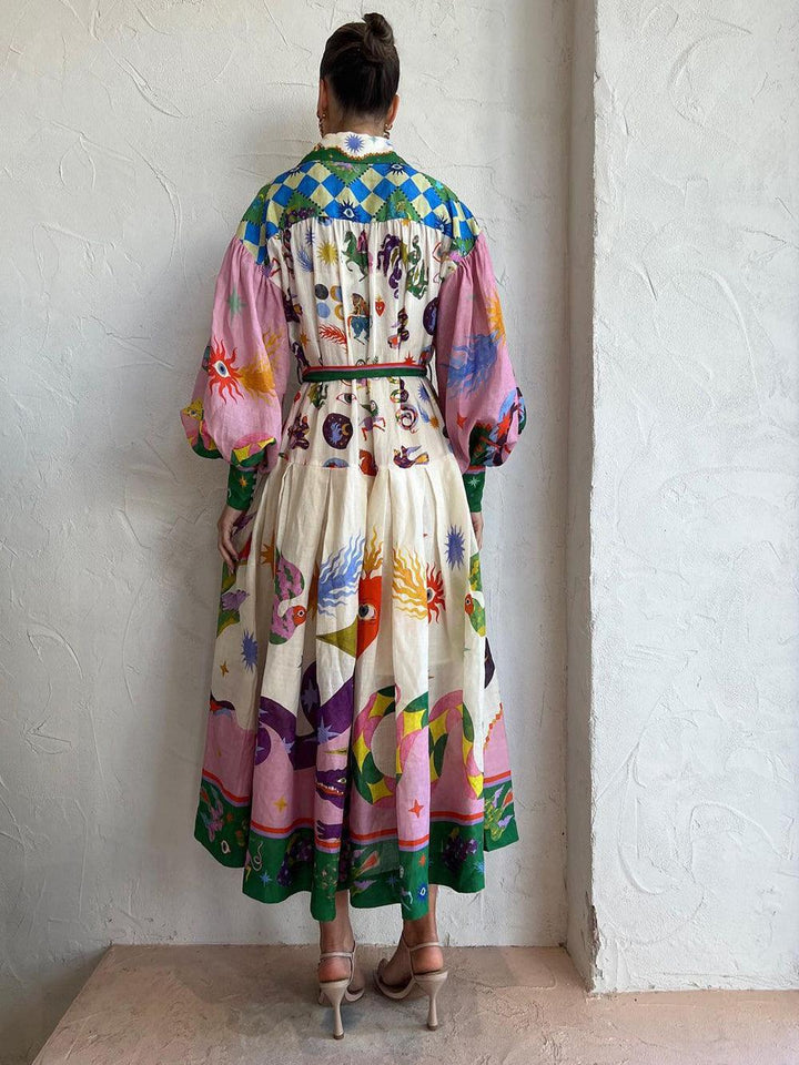 Barbara – Luftiges Plisseekleid – Bild 2