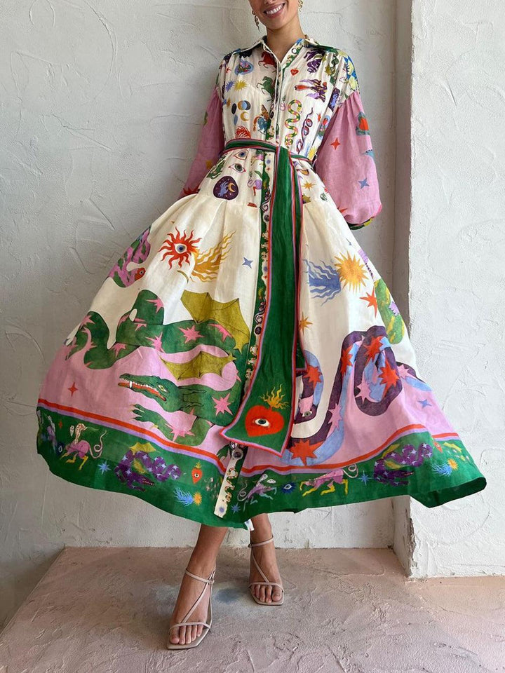 Barbara – Luftiges Plisseekleid – Bild 6