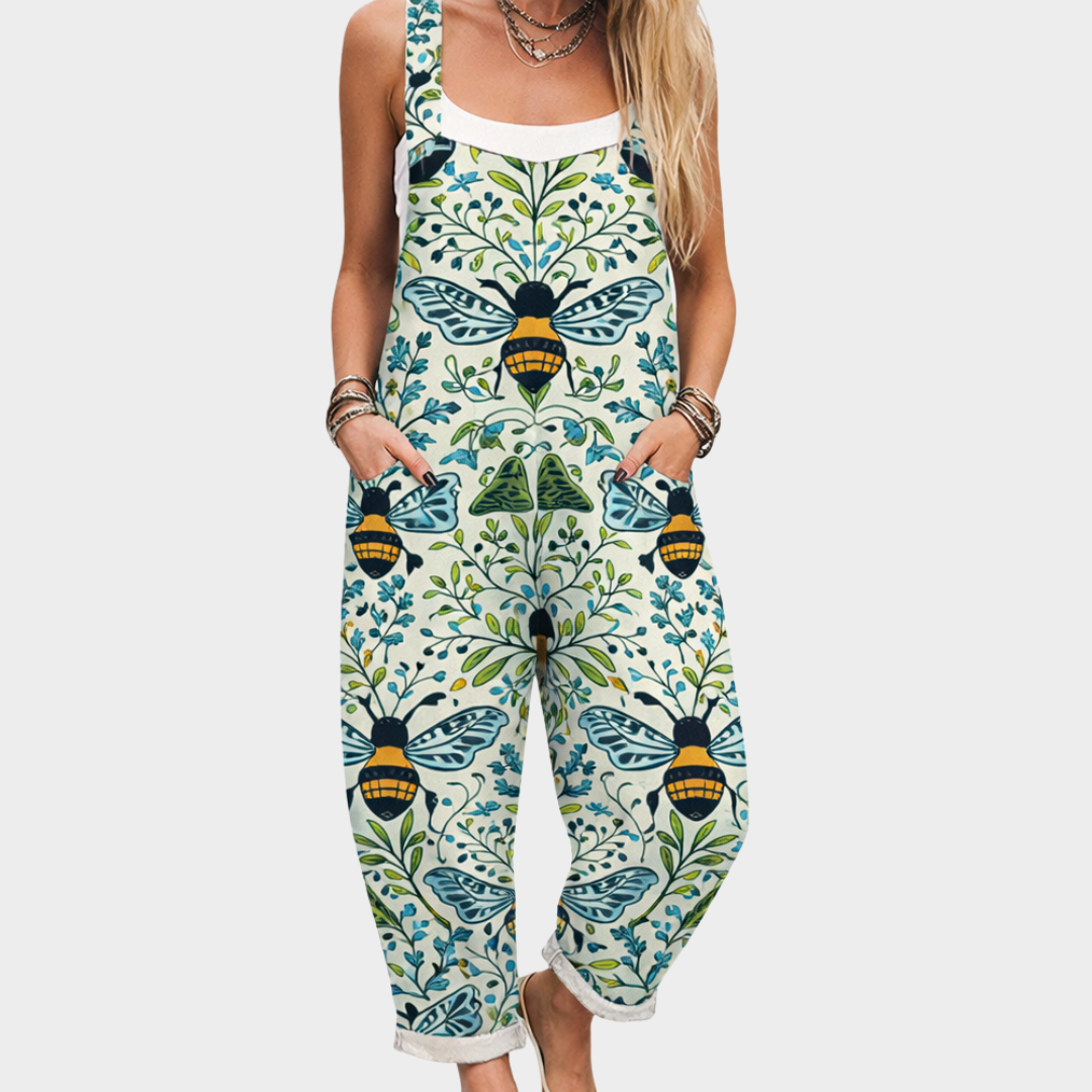Josefine – Bedruckte Latzhose – Bild 1