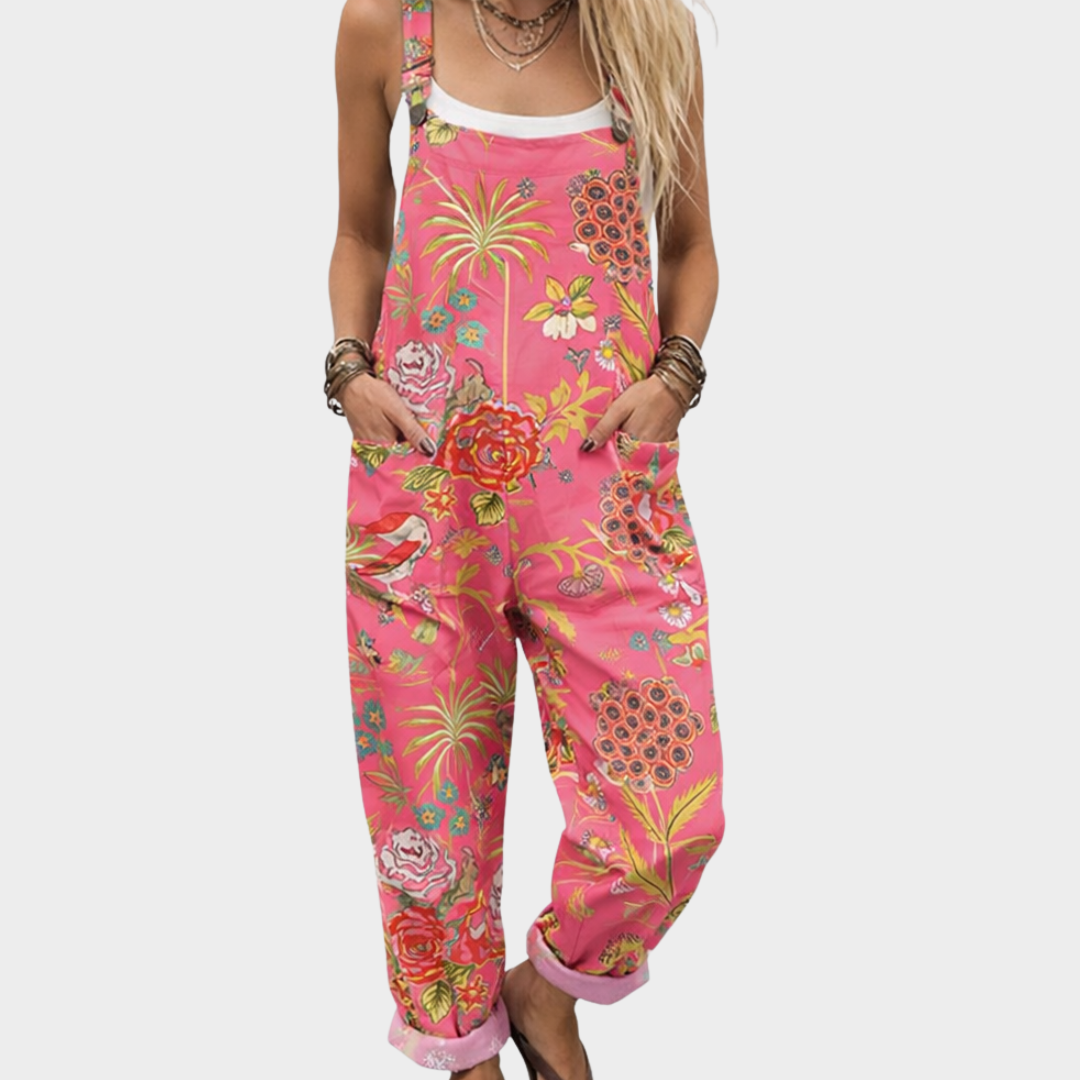 Karla – Gemusterte Latzhose – Bild 1