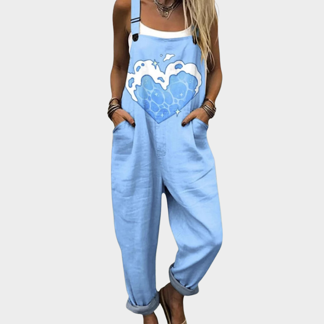 Delia – Bedruckter Overall – Bild 1