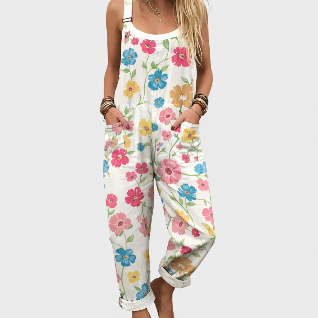 Drucksalopette – Bedruckte Latzhose – Bild 1