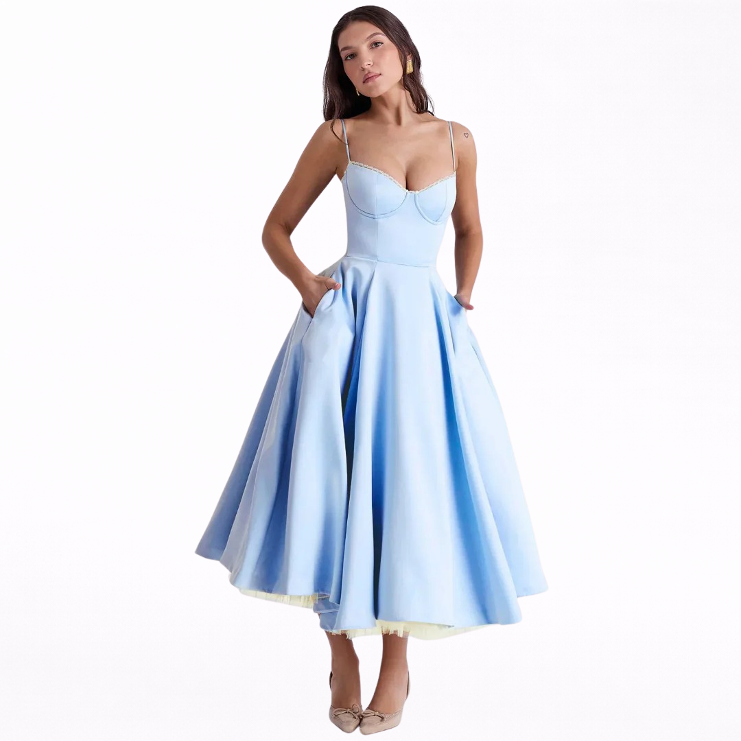 Britta – Edles Midikleid – Bild 1