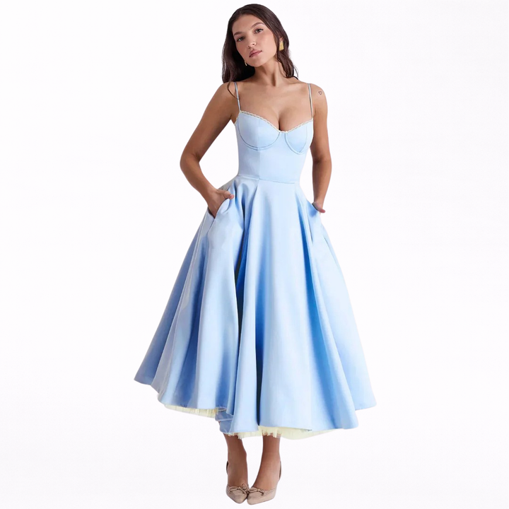 Britta – Edles Midikleid – Bild 1
