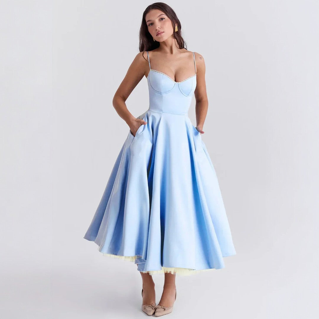 Britta – Edles Midikleid – Bild 2