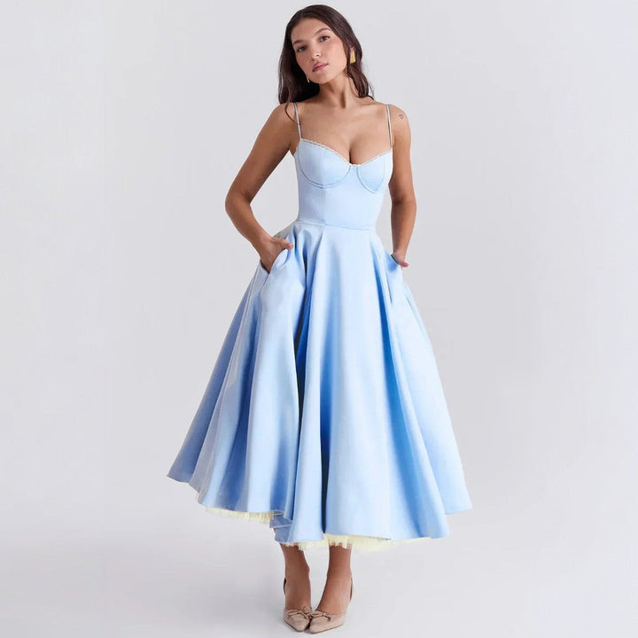 Britta – Edles Midikleid – Bild 2