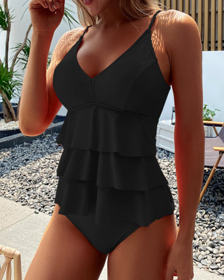 Mareike – Badeanzug mit Rüschen – Bild 4