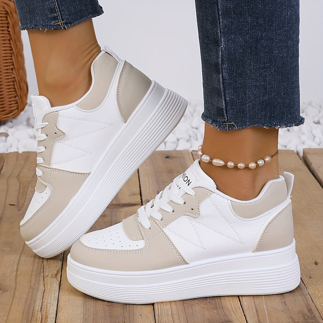 Chloe – Elegante Plateau-Sneaker – Bild 1