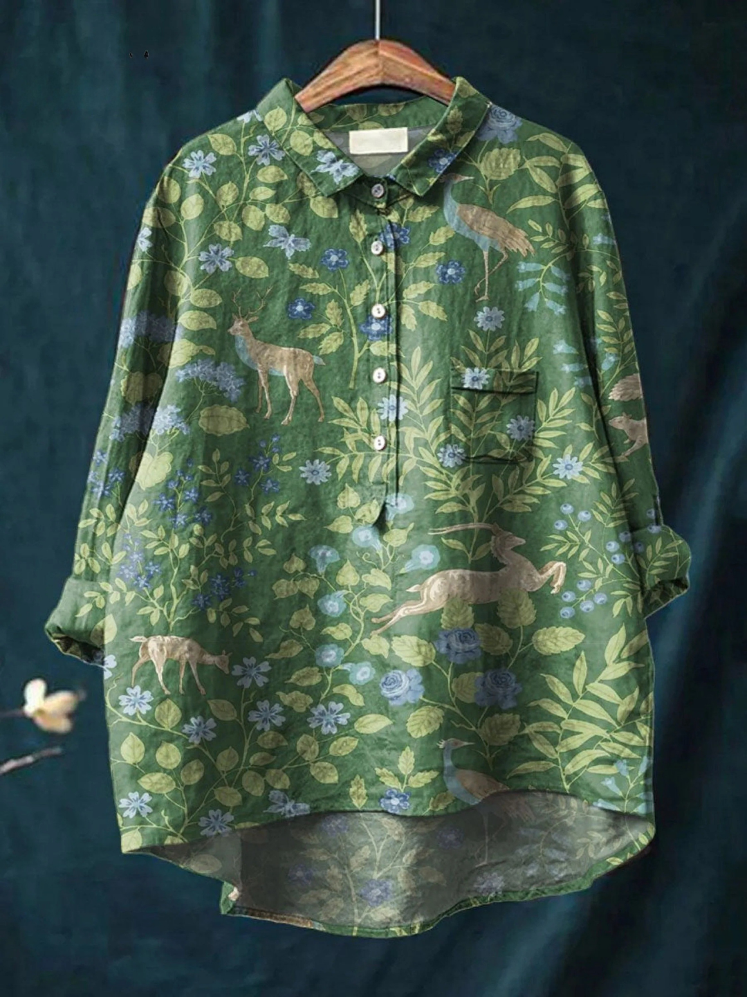 Nele – Naturverliebtes Vintage-Shirt – Bild 1