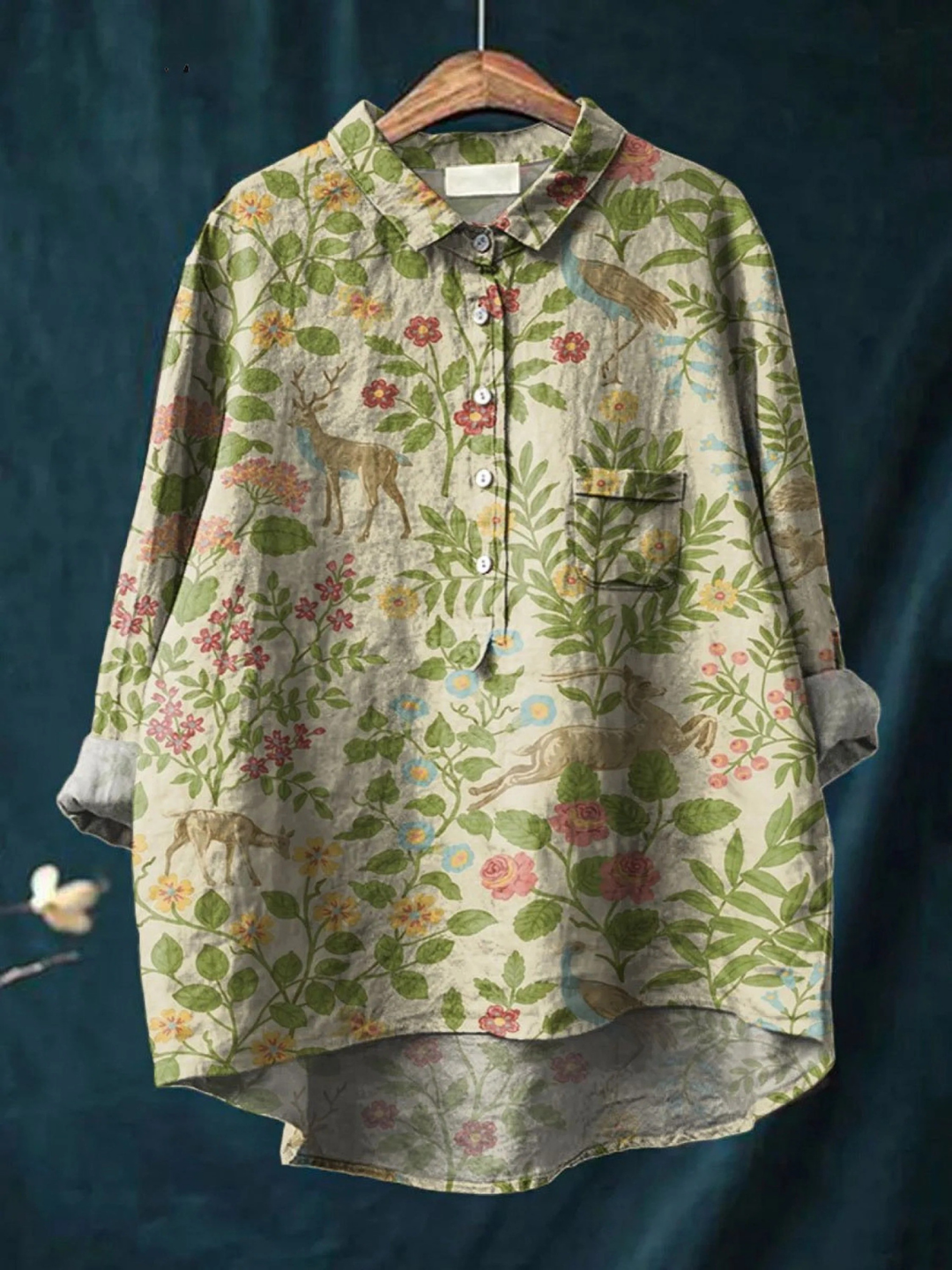 Nele – Naturverliebtes Vintage-Shirt – Bild 2
