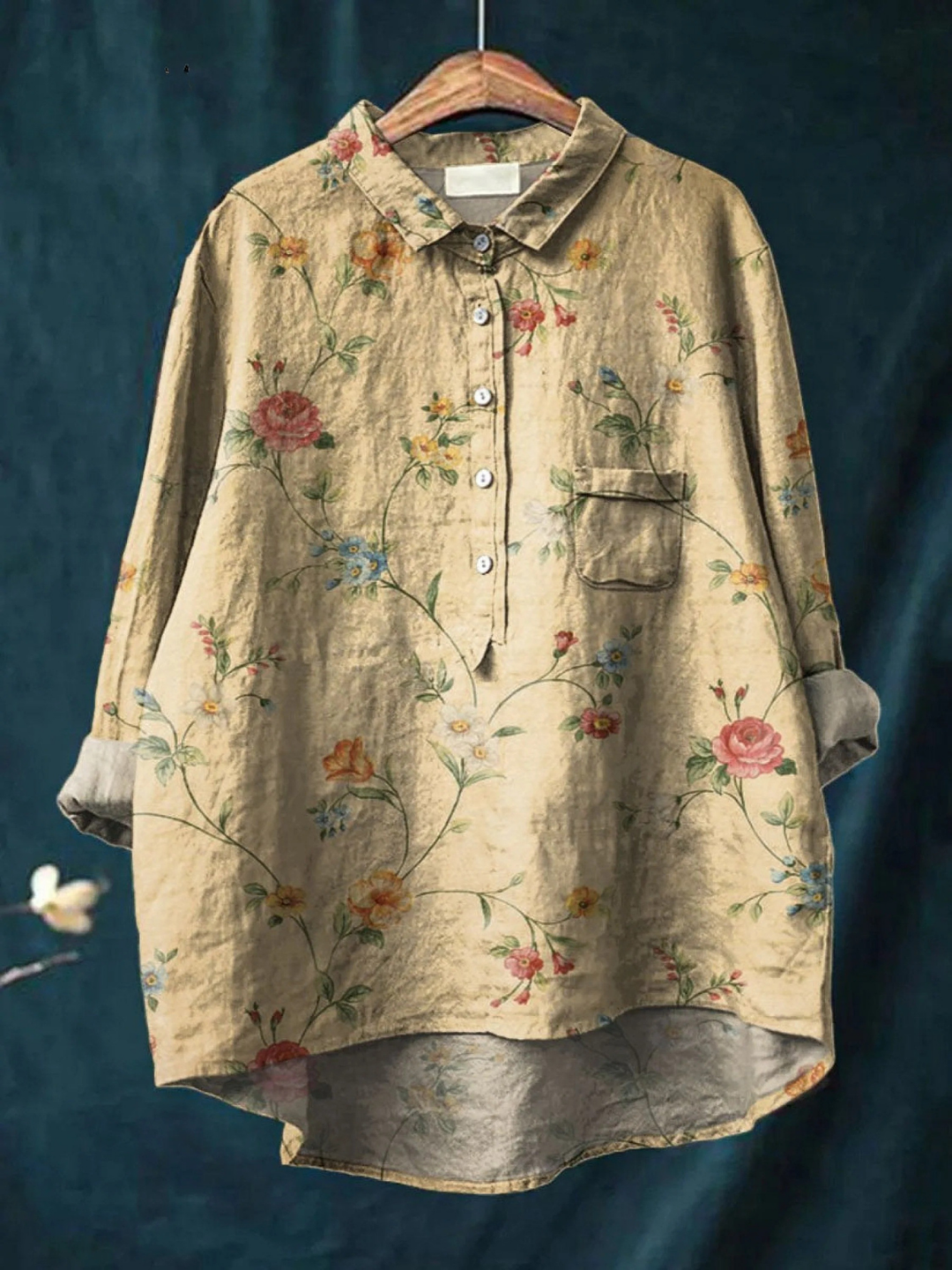 Malin – Feminines Vintage-Shirt – Bild 1