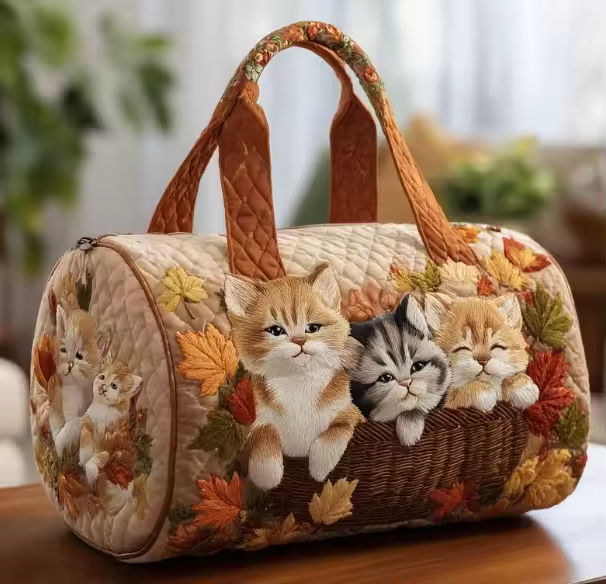 Doris | Weiche handgefertigte Reisetasche – Bild 1