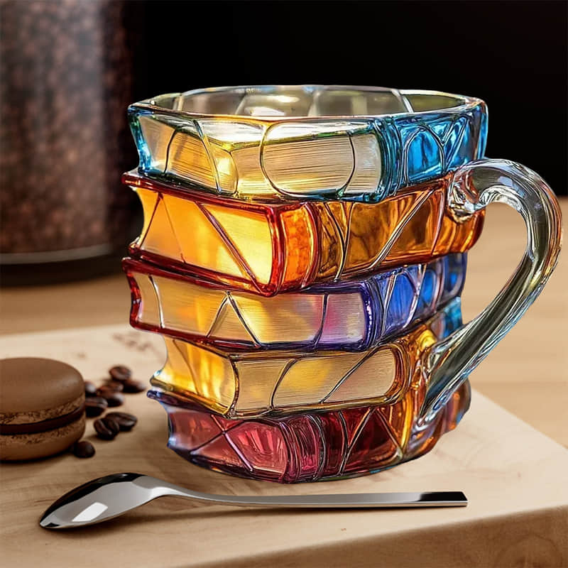 Einzigartige 3D-Tasse für Literaturfreunde – Bild 2