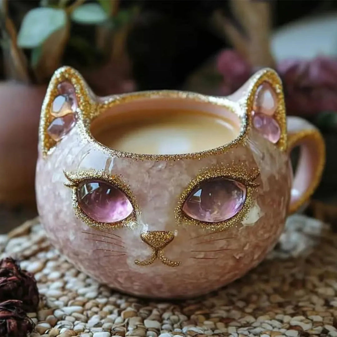 Elegante Katzen-Tasse – Bild 1