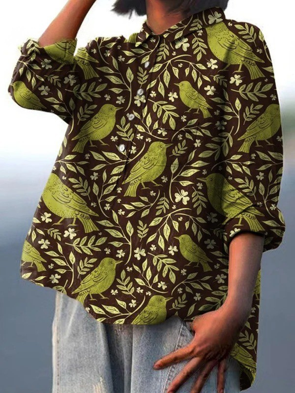 Fenja – Nostalgisches Blütenshirt – Bild 2