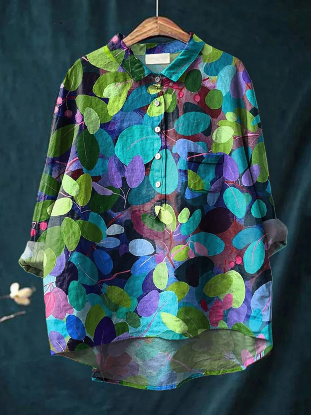 Gesa – Waldinspirierte Bluse – Bild 1