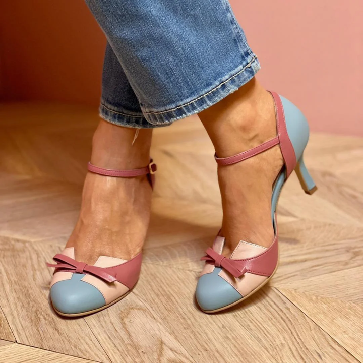 Leonie – Vintage-Sandalen mit Fußbett – Bild 1