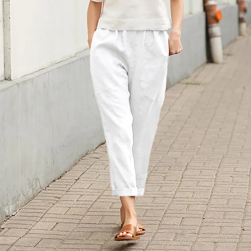 Viktoria – Weite Hose mit Taschen – Bild 2