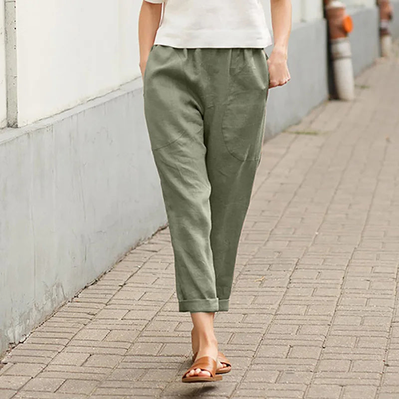 Viktoria – Weite Hose mit Taschen – Bild 3