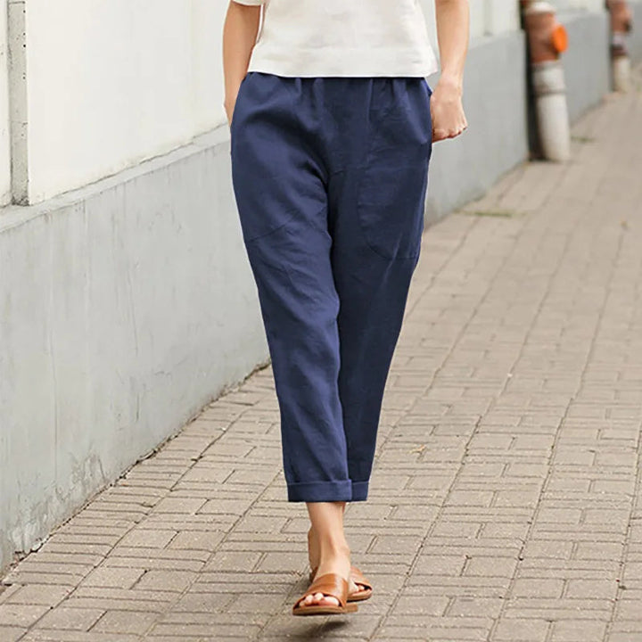 Viktoria – Weite Hose mit Taschen – Bild 5