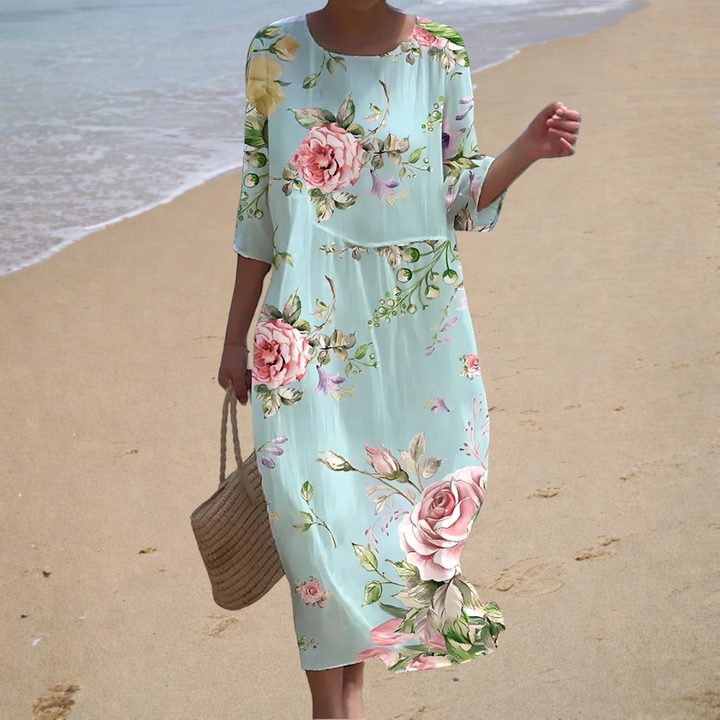 Hilke – Langes fließendes Sommerkleid – Bild 1