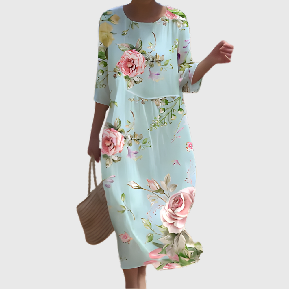 Hilke – Langes fließendes Sommerkleid – Bild 2
