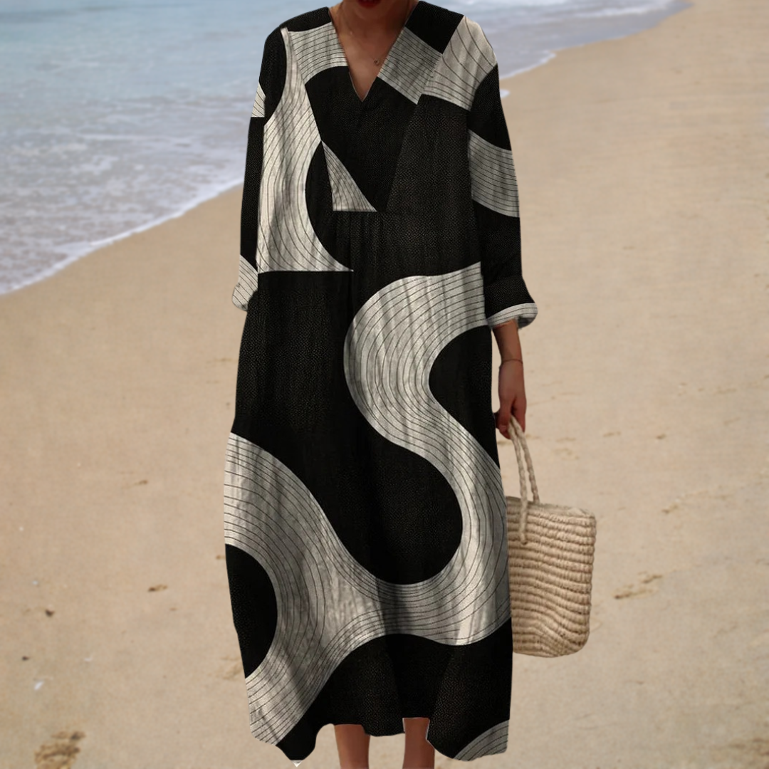 Ilka – Gemustertes Sommerkleid – Bild 1