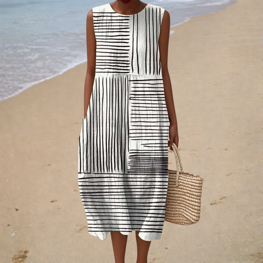 Isolde – Ärmelloses Sommerkleid – Bild 1