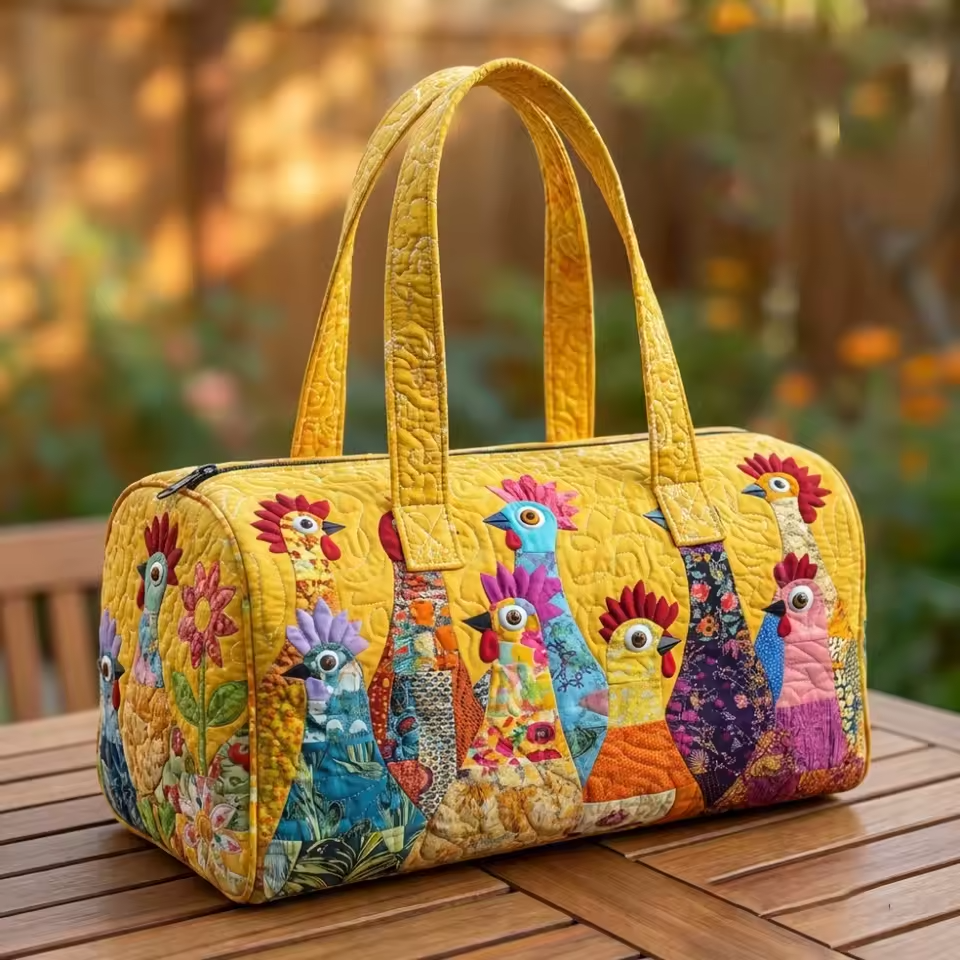 Estelle | Weiche handgefertigte Reisetasche – Bild 1