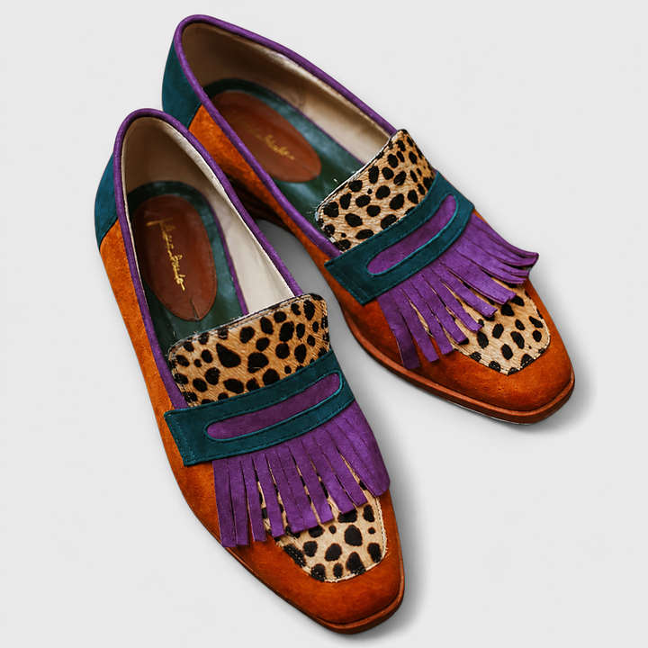 Fallon – Braune Leo-Loafer – Bild 1