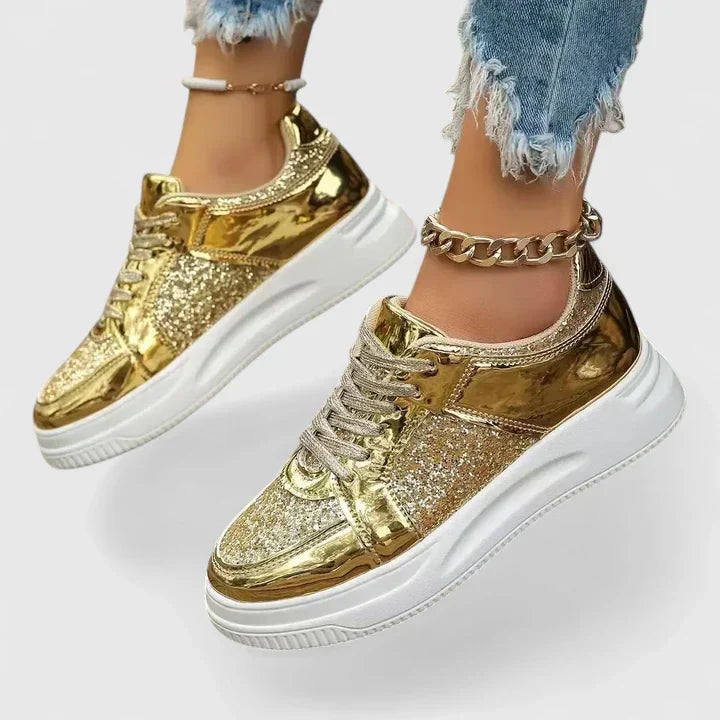 Faynelle – Glanzvolle Damen-Sneaker – Bild 3