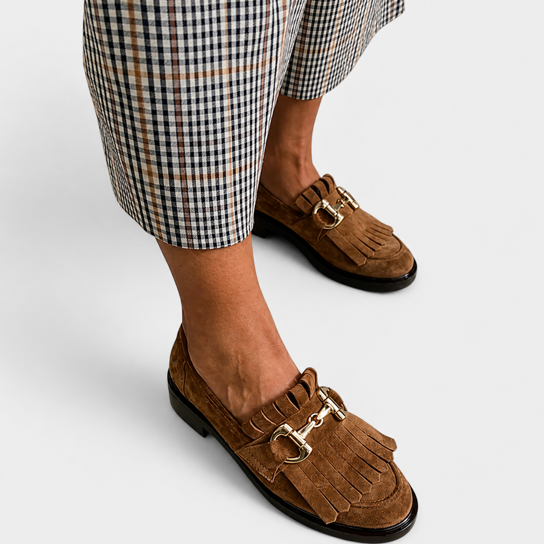 Fleur – Braune Klassik-Loafer – Bild 1
