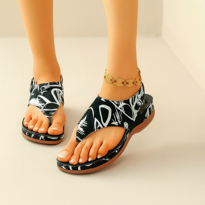 Flow – Komfortsandalen mit fließender Linienführung – Bild 2