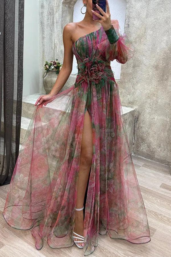 Franziska – Plissiertes Maxikleid – Bild 2